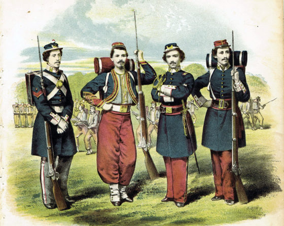 Zouaves – Meet the 19th Century’s Most Colourful Soldiers