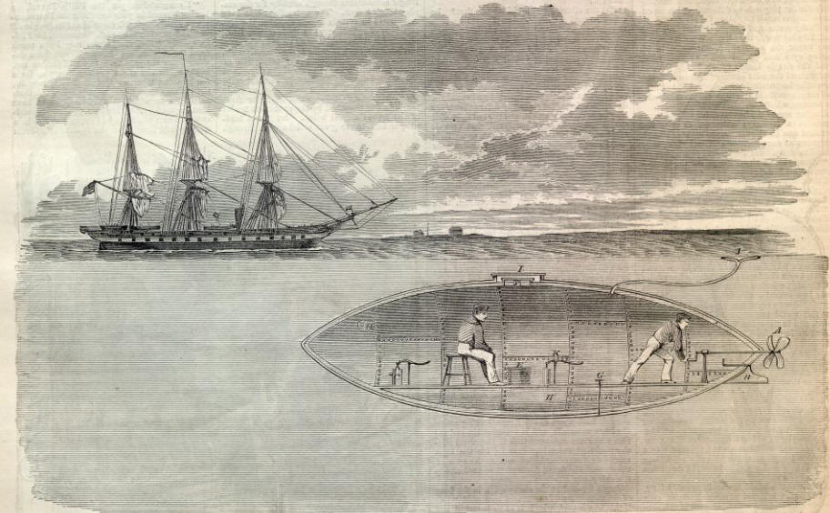 Civil War Submarines – How North and South Rushed to Win History’s First Undersea Arms Race