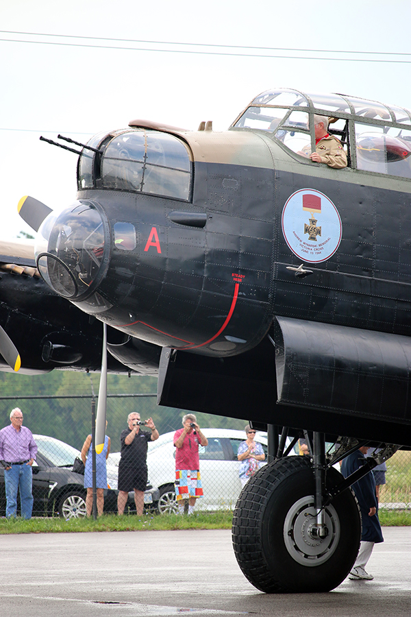 VIDEO — MHN On Hand as Canadian Lancaster Leaves for UK Tour