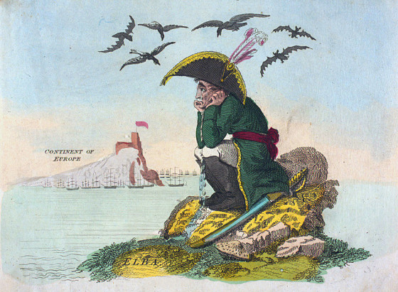 Insult to Injury – How Cartoonists Mocked the Exiled Napoleon Bonaparte