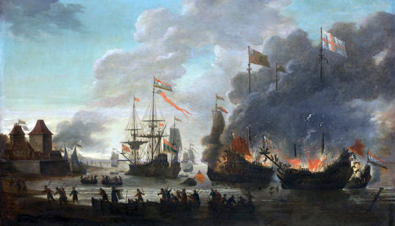 The Medway Fiasco – How Dutch Raiders Dealt England One of Its Worst Naval Defeats in History