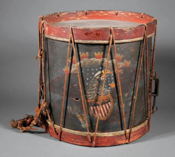 A Different Drummer – Former Slave’s Wartime Snare Drum Up for Auction