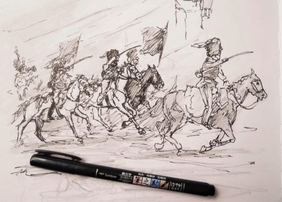 Of Sharpies and Sharpe — The Napoleonic Artwork of Ben Pook