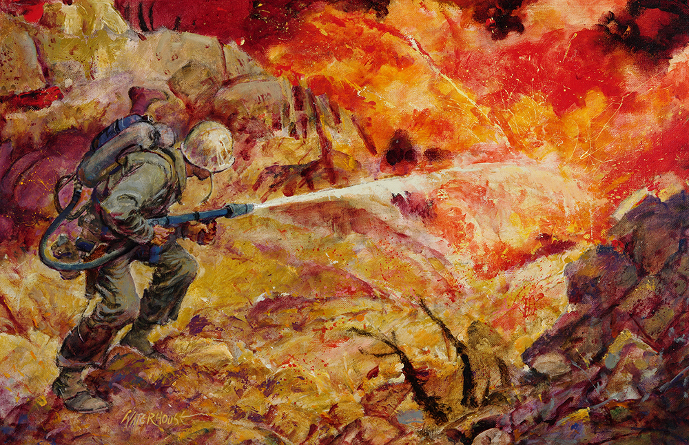 ‘Valor in Action’ — How One WW2 Vet-Turned-Artist Immortalized Marine Corps History